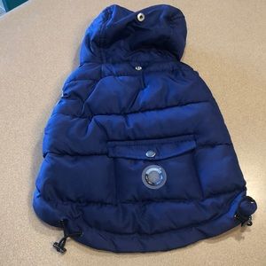 Dog puffer coat